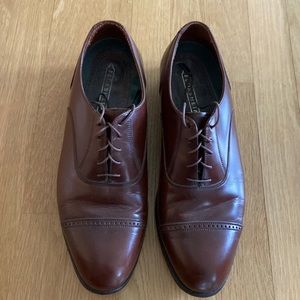 Florsheim Men’s Cap Toe Tie Leather Shoes
